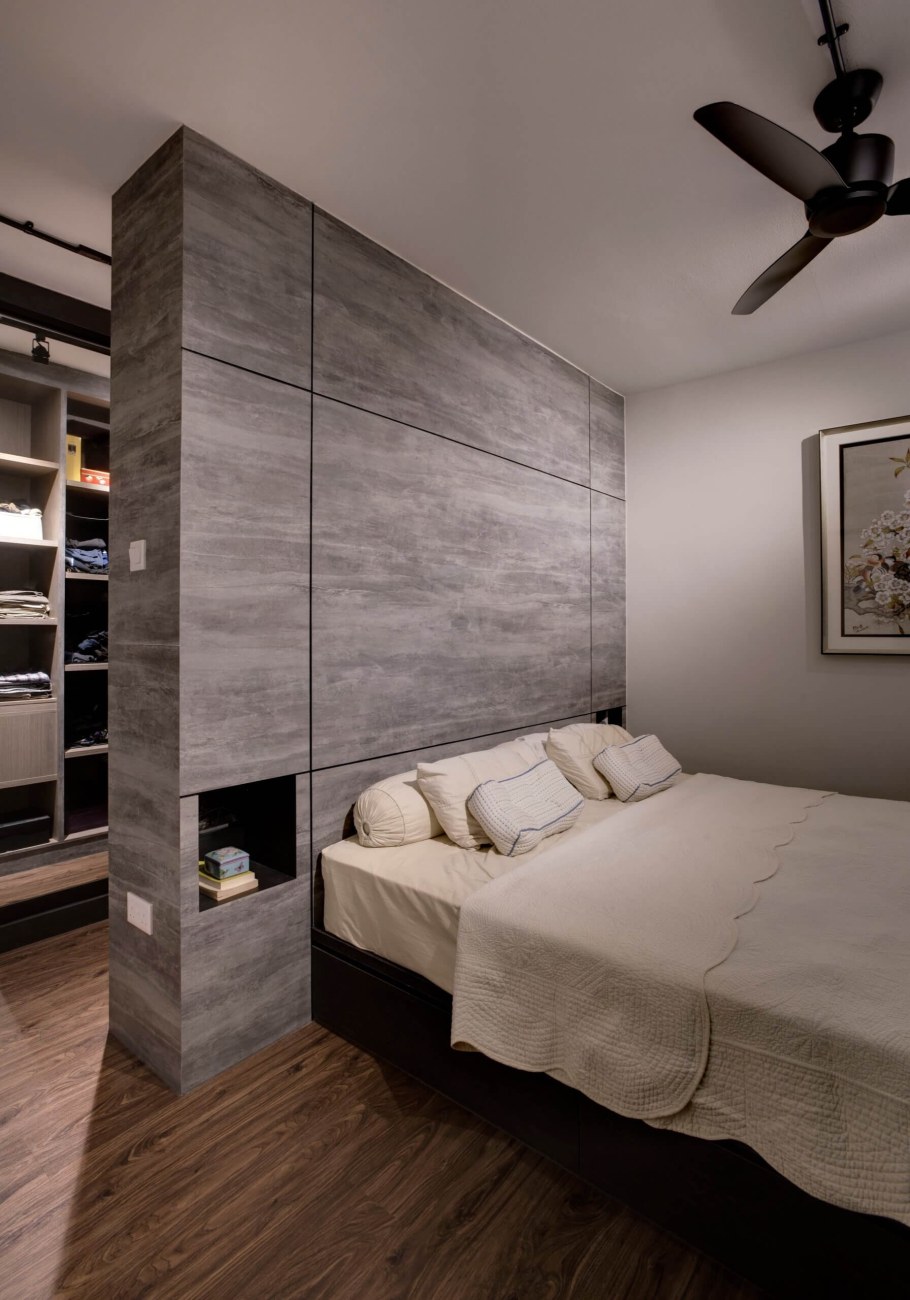 Спальня с гардеробной