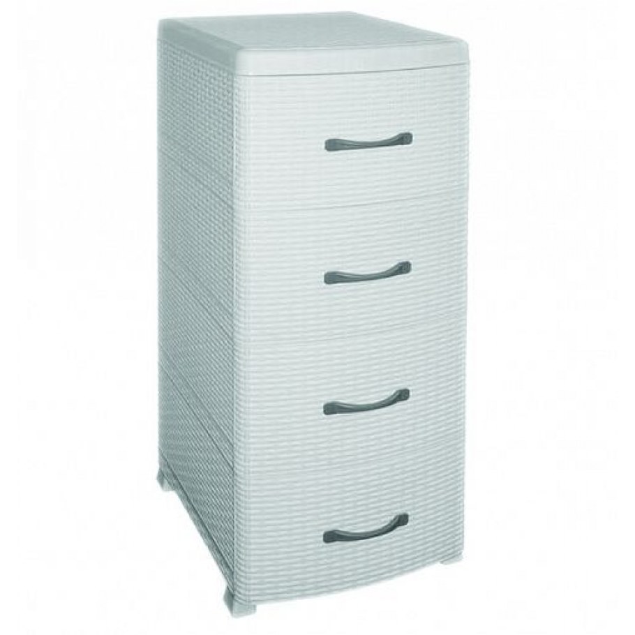 Комод Violet ротанг 4 секции