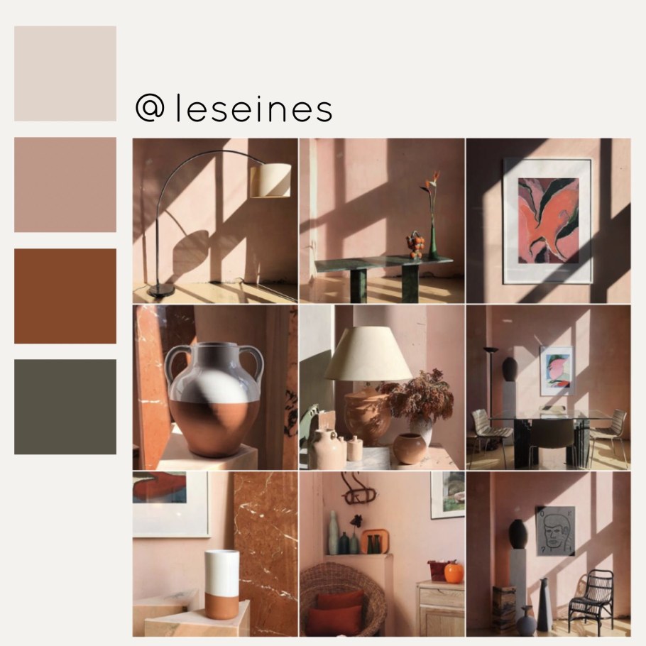 Коричневый цвет для Инстаграм