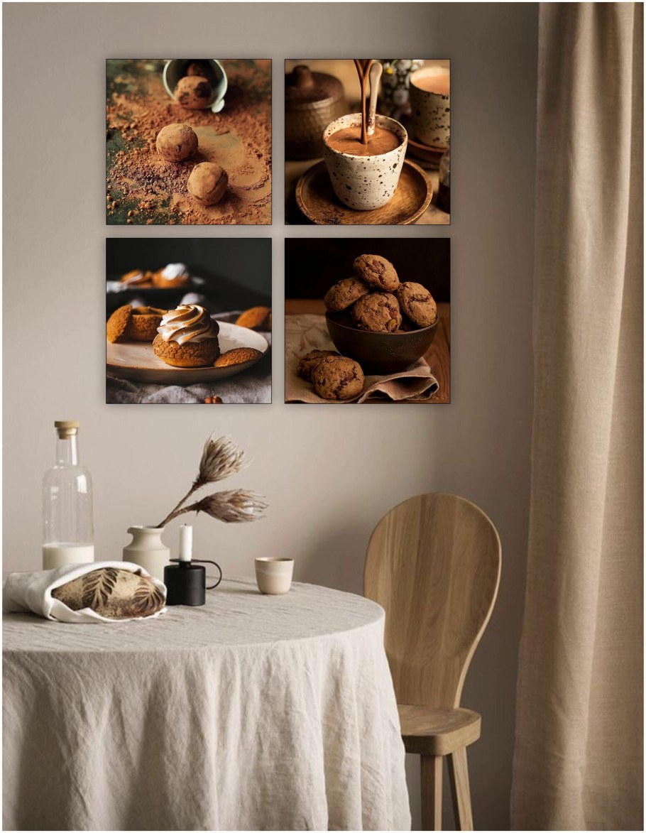 Картины на кухню с шоколадками