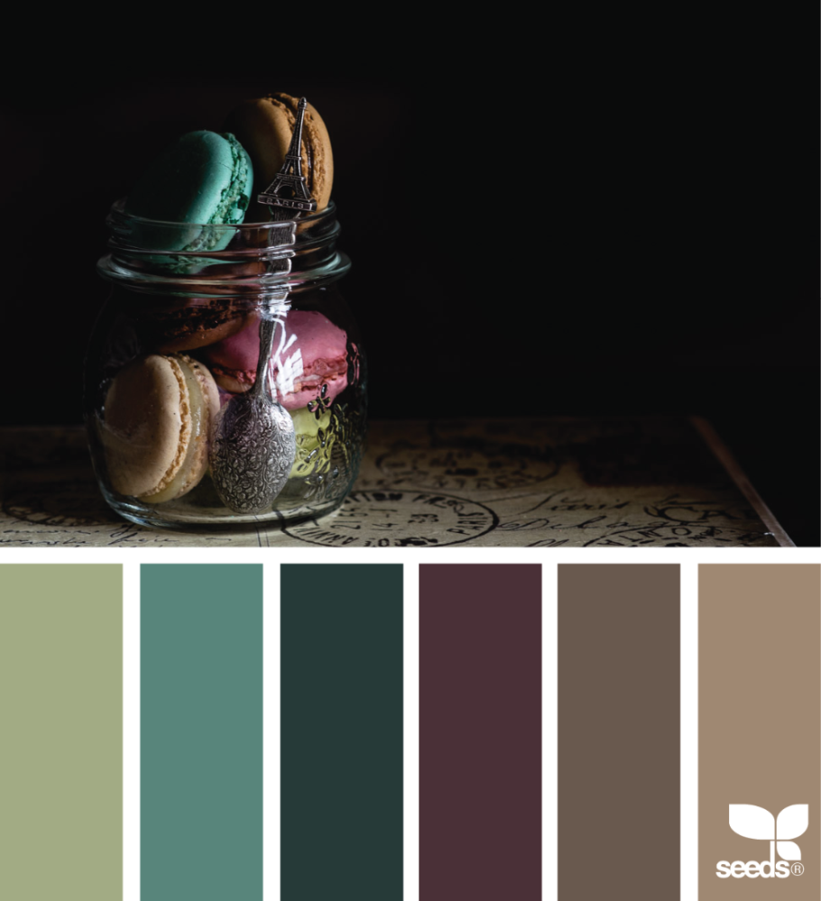 Сочетание коричневого цвета