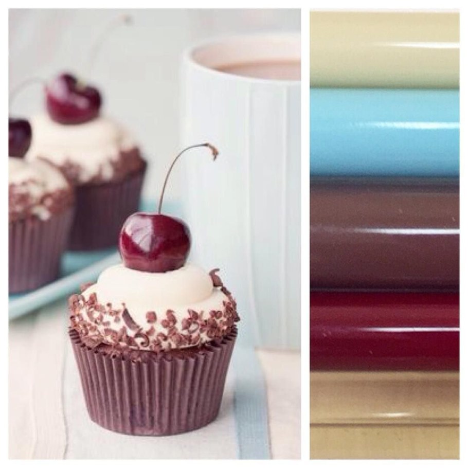 Сочетание цветов с шоколадным