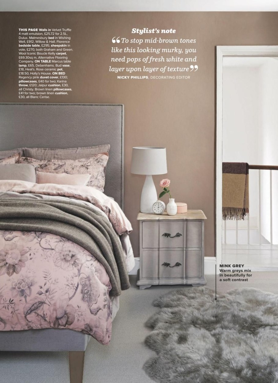 Трюфельный цвет в интерьере