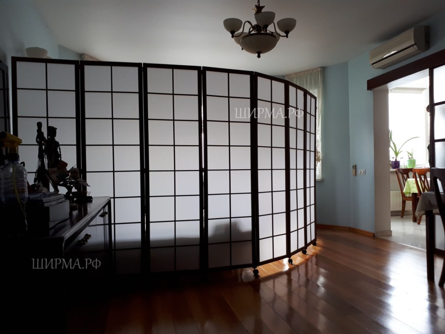 Японские ширмы пион