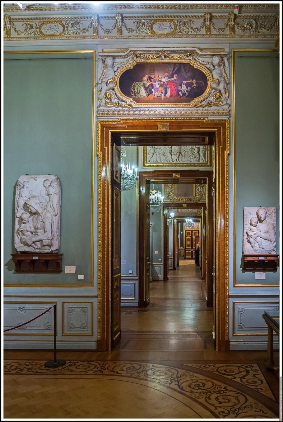 Анфиладный Тип планировки