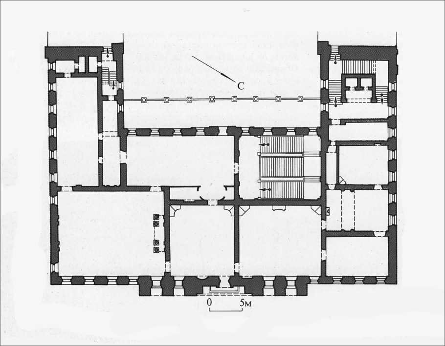 Анфиладное расположение комнат