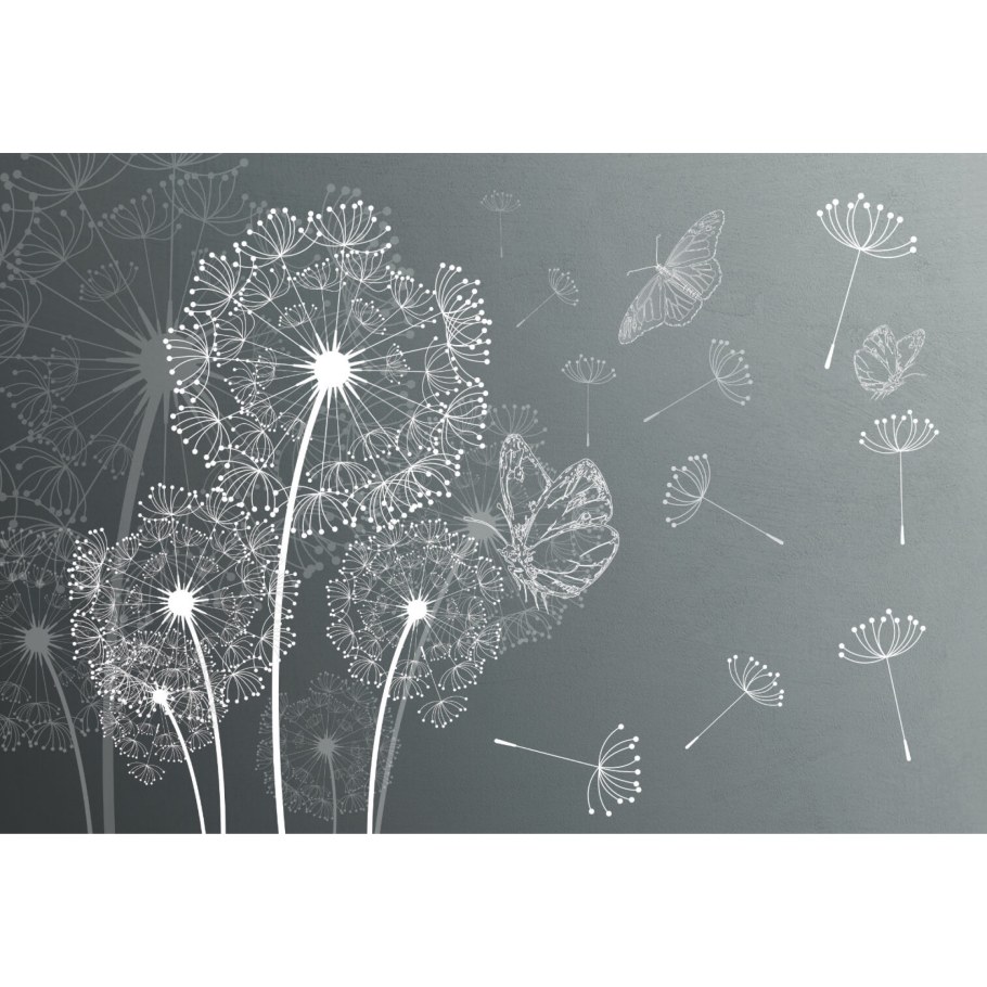 Обои с одуванчиками для стен Леруа