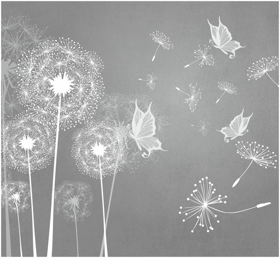 Аффреско одуванчики