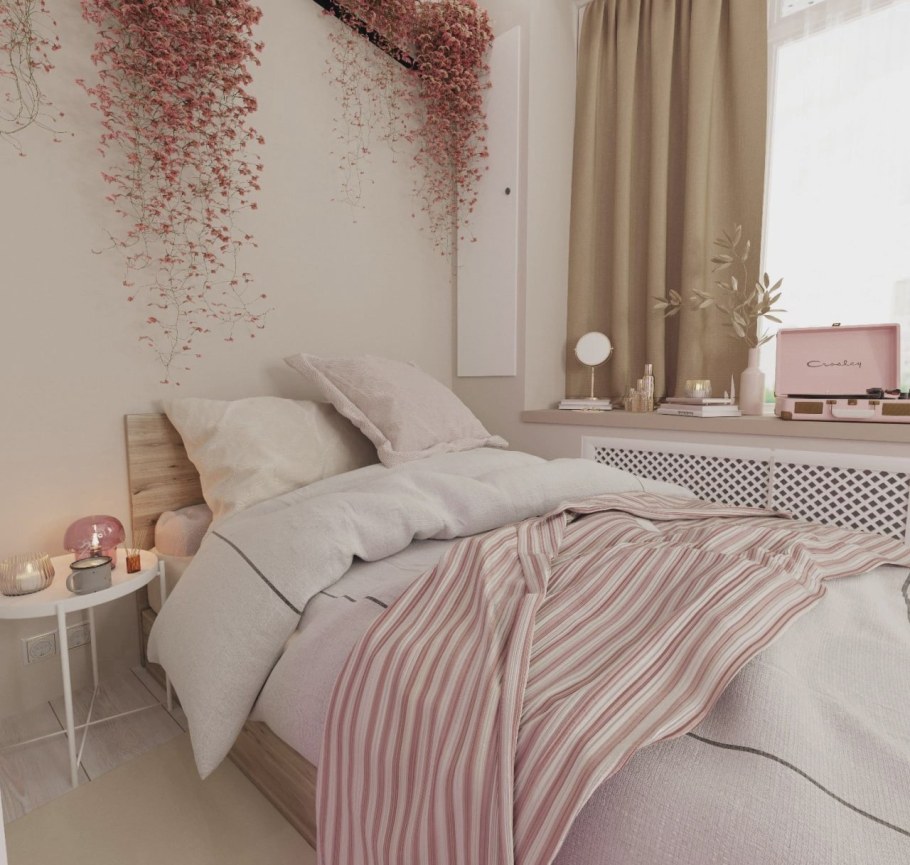 Спальня пыльная роза