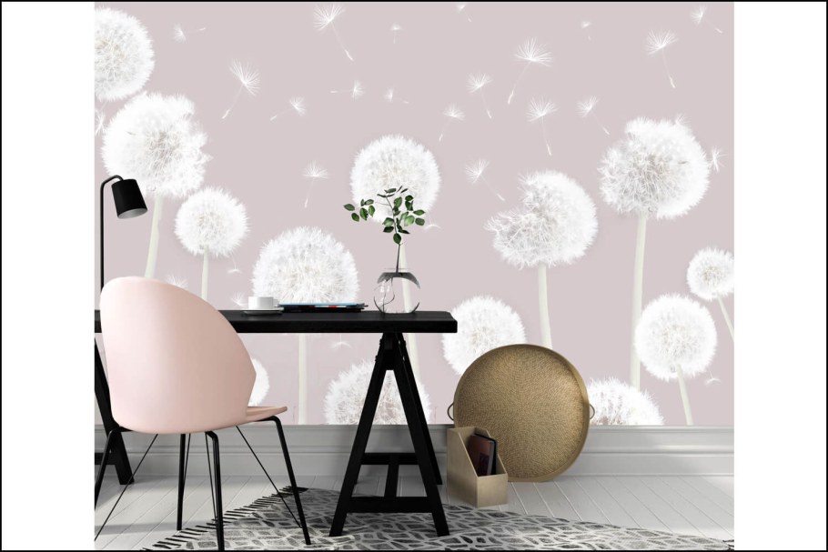 Фотообои белые