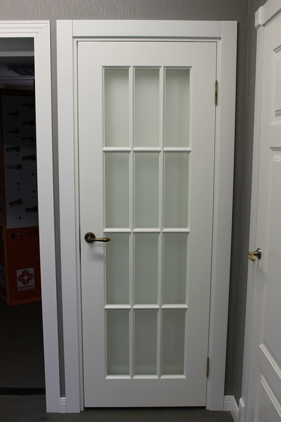 Тандор дверь английская решетка