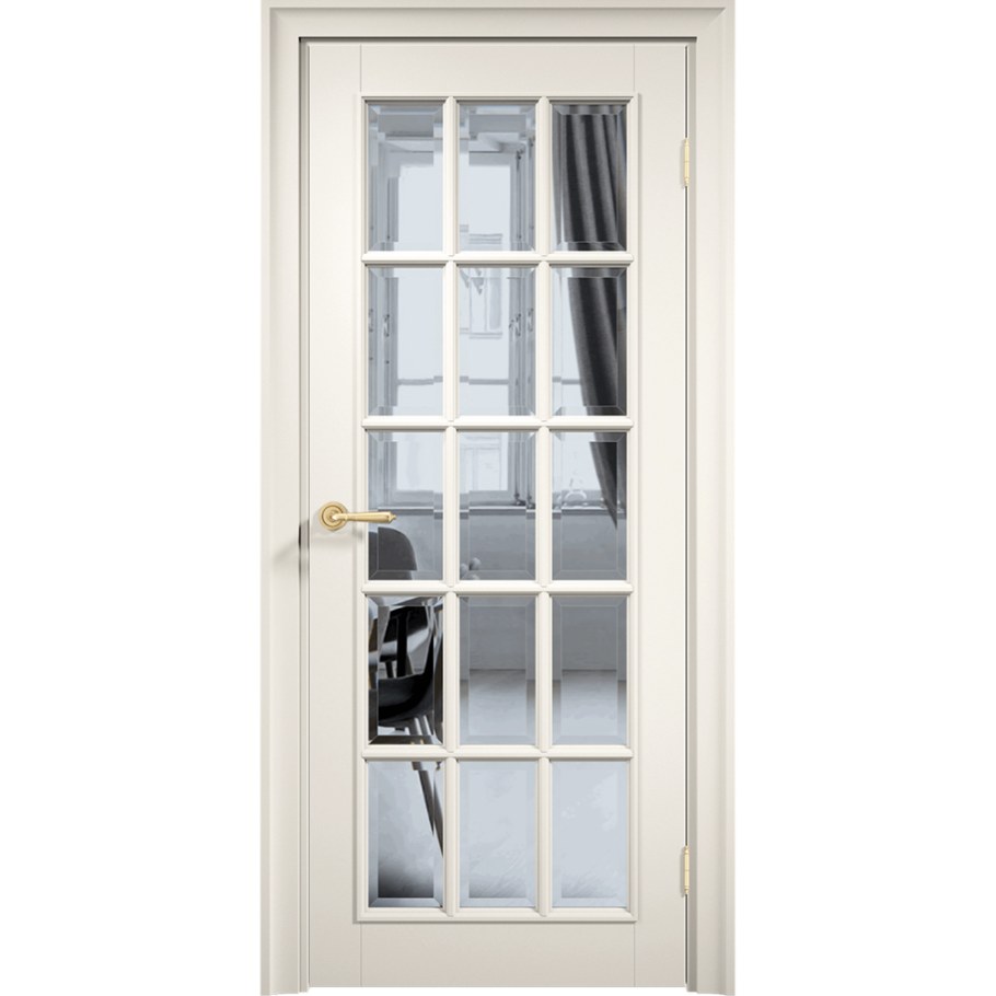 Двери межкомнатные эмаль RAL 9003