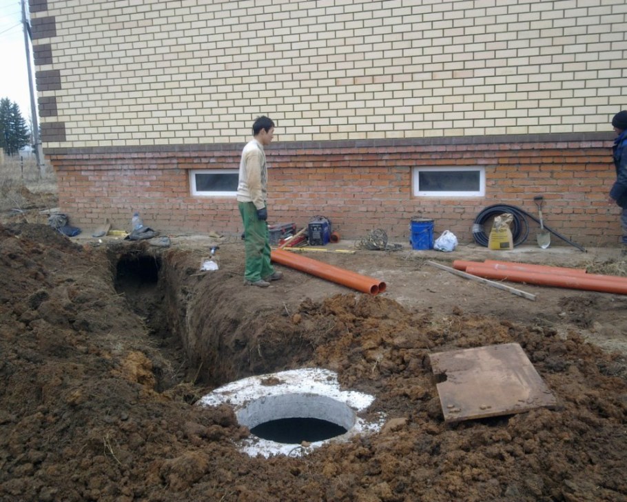 Канализация в частном доме