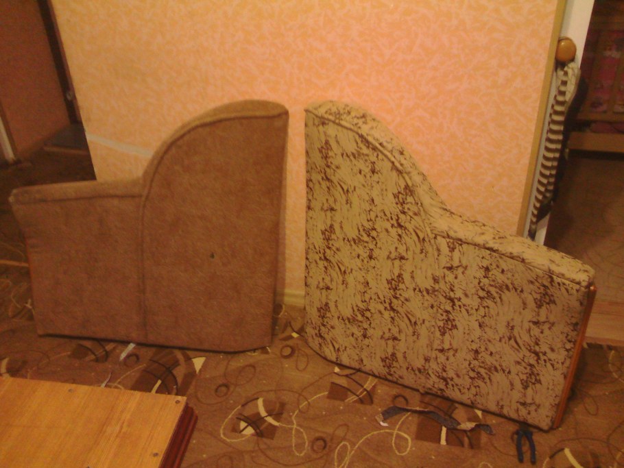 Обтянуть боковины дивана