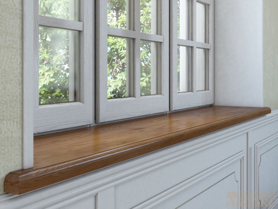 Окна Рехау подоконники