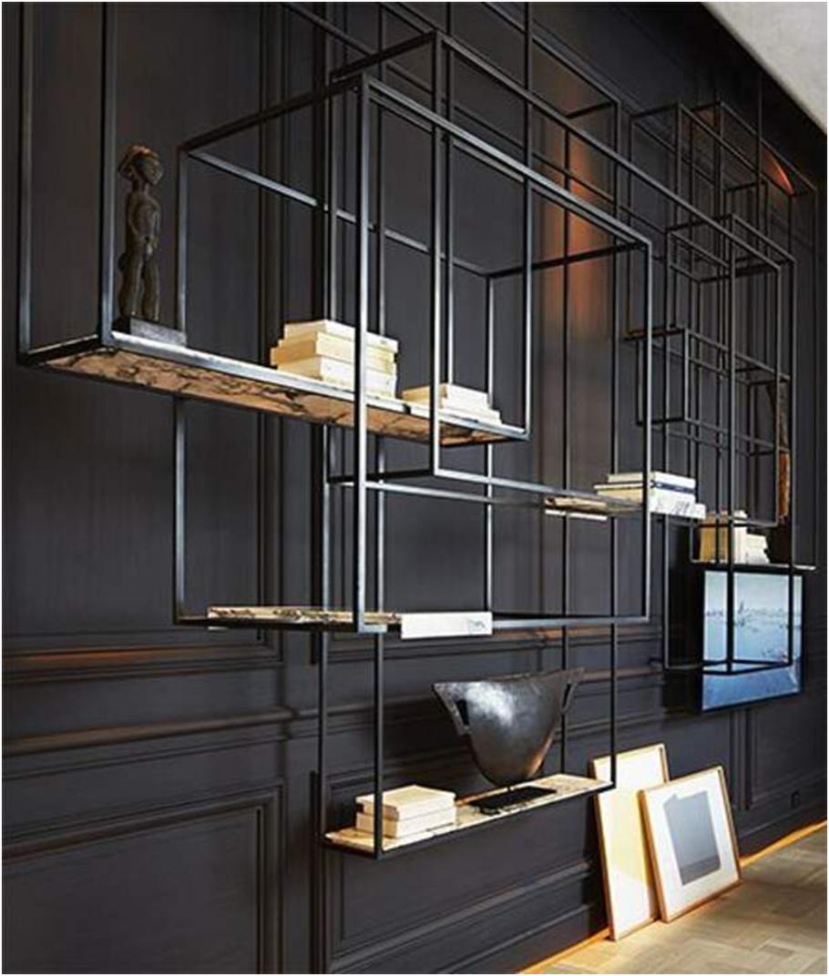 Полки в стиле лофт