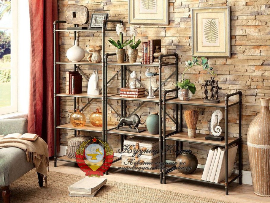 Стеллаж Vintage Iron Stella