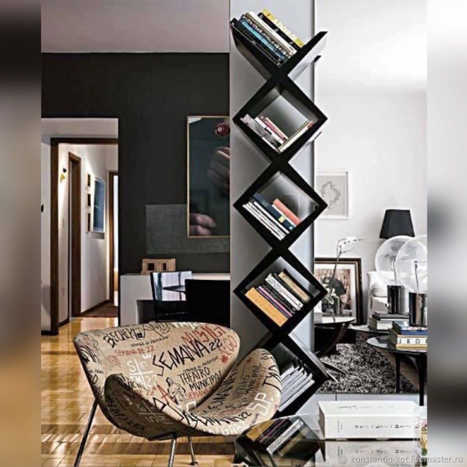 Необычные книжные стеллажи