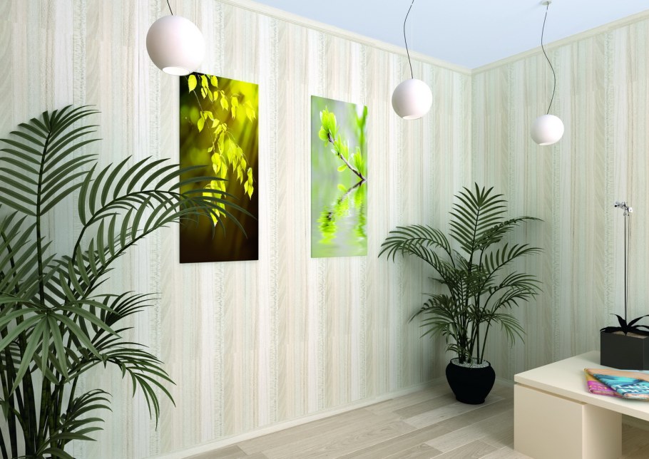 Пластиковые панели для стен в интерьере