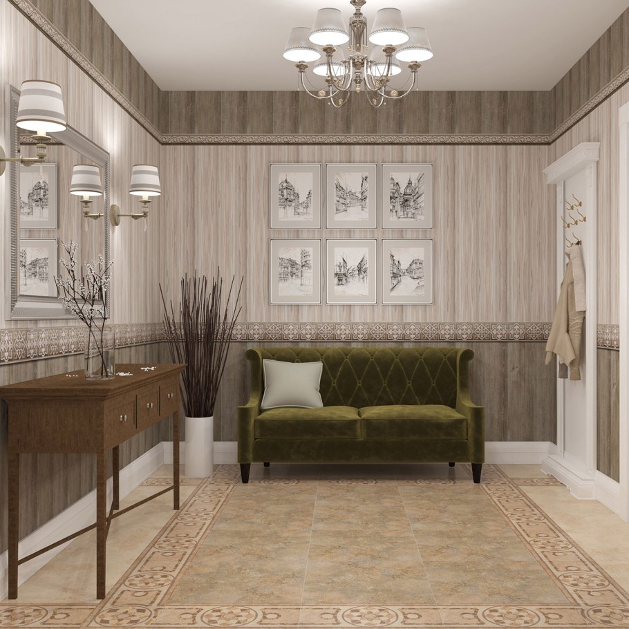 Стеновые панели ПВХ В интерьере