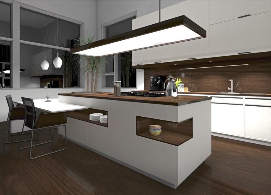 Современная кухня с островом