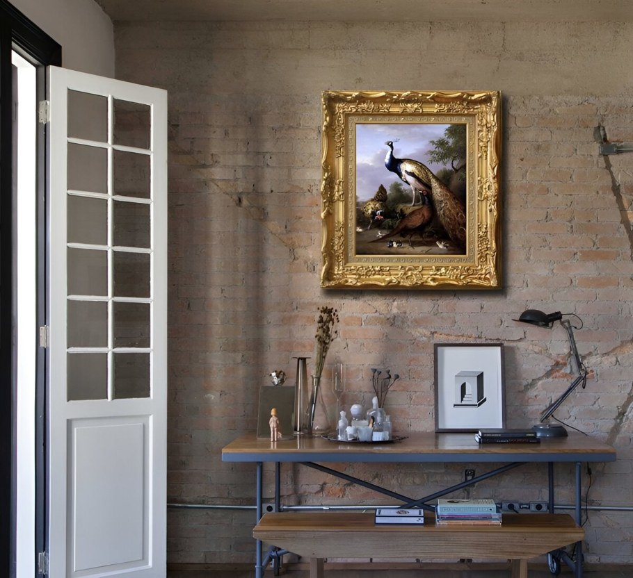 Старинные картины в интерьере