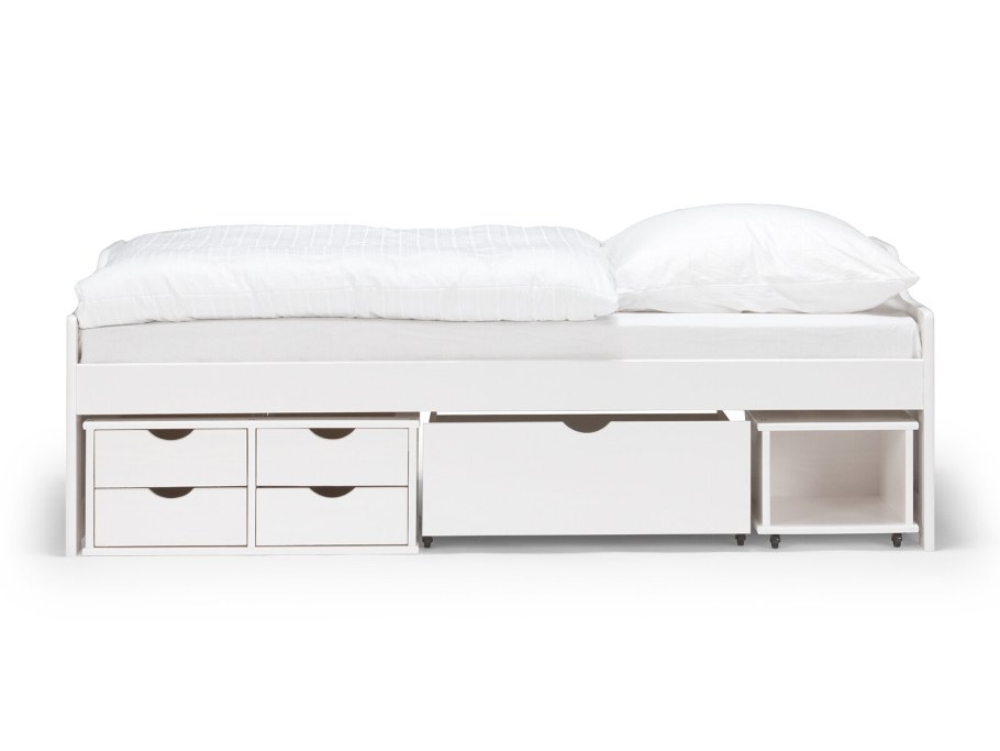 Кровать односпальная 90х200 с ящиками