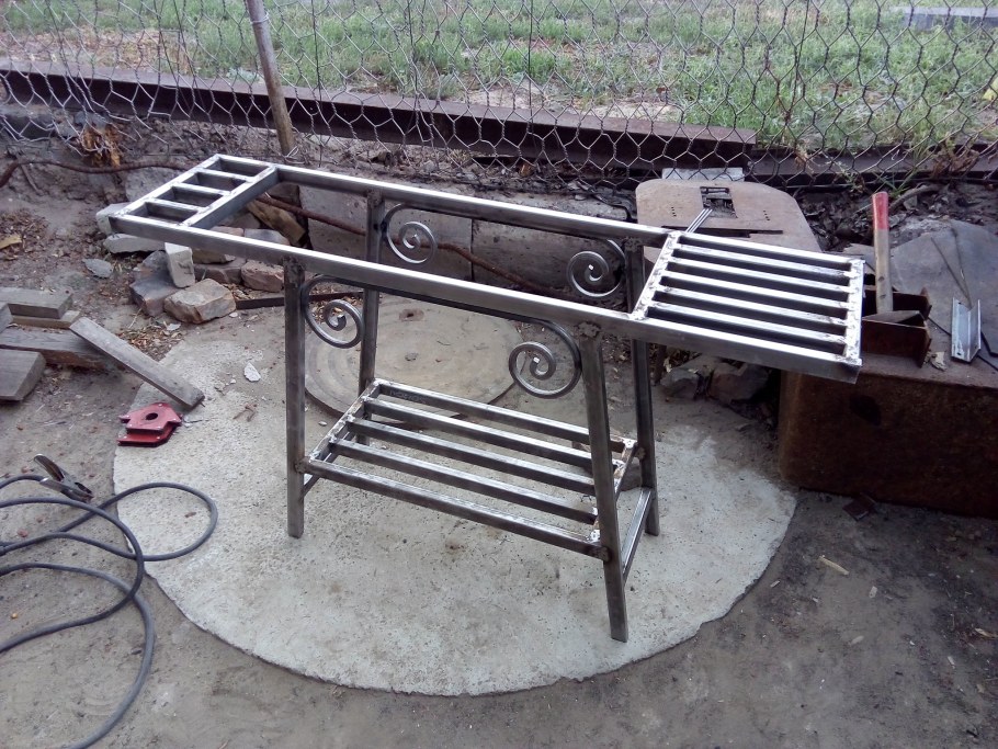 Мангал мс400 из металла