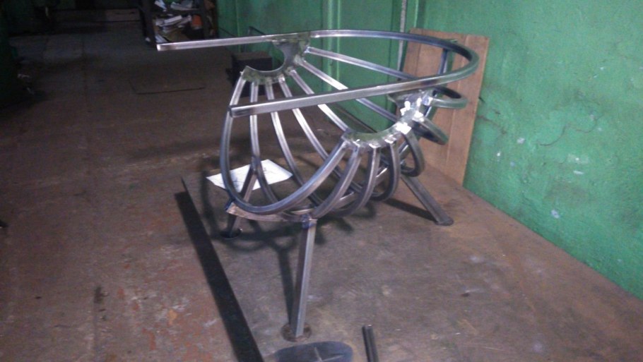 Кресло из профильной трубы