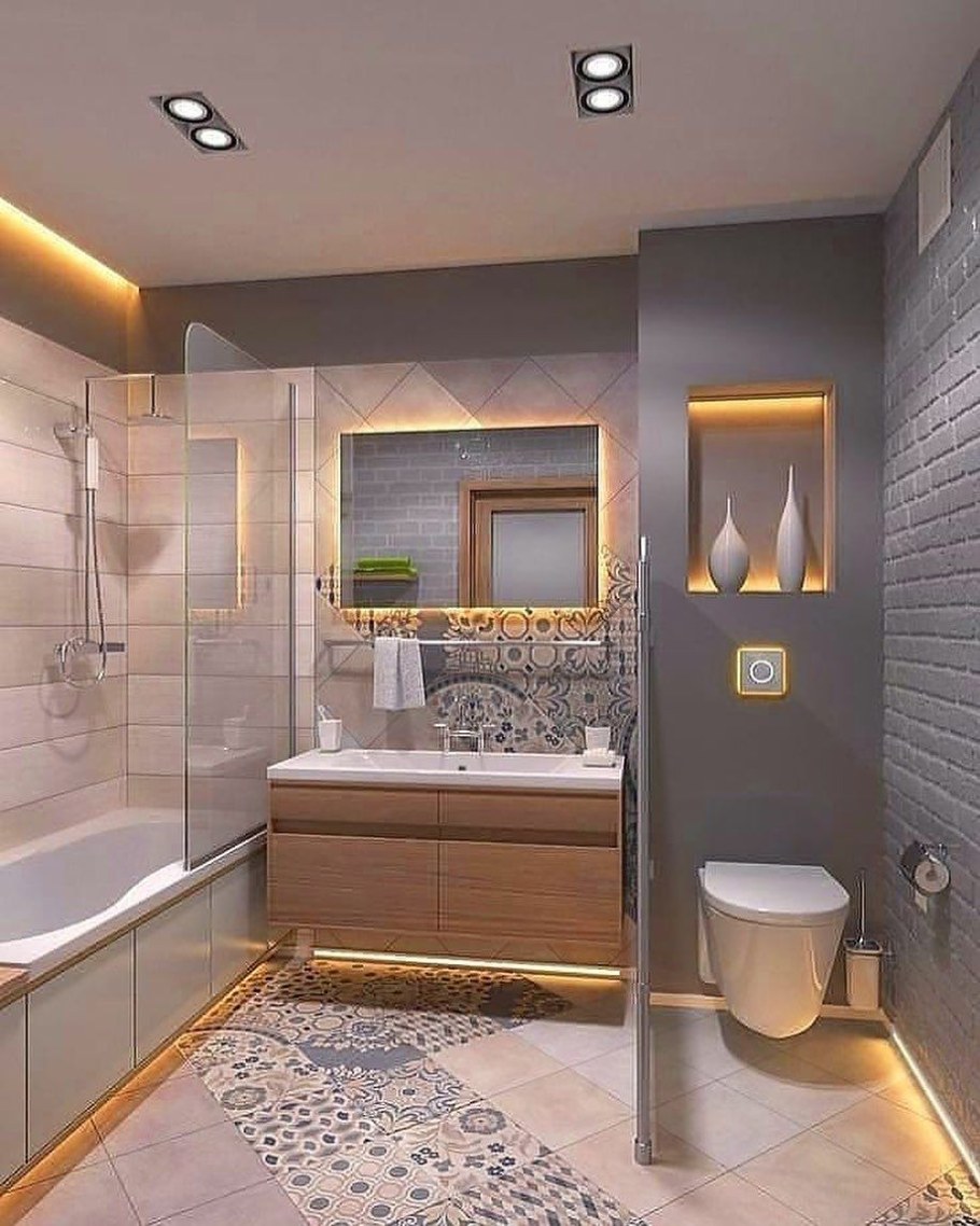 Стильные Ванные комнаты