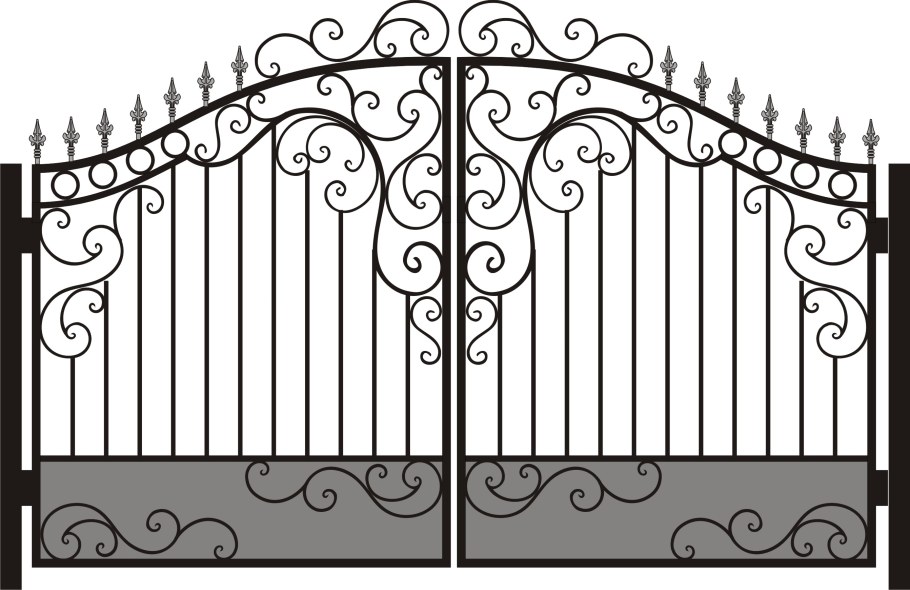 Кованый забор