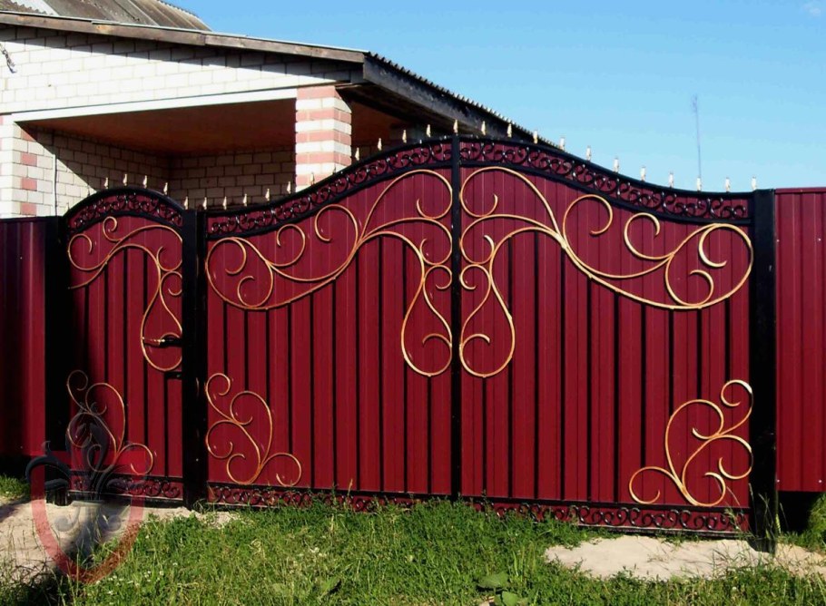 Ворота для забора