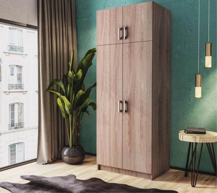 Шкаф 2 створчатый с перегородкой БТС