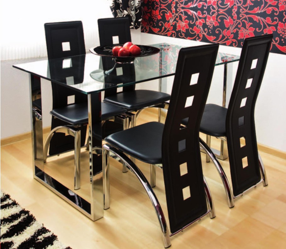 Красивые кухонные столы и стулья