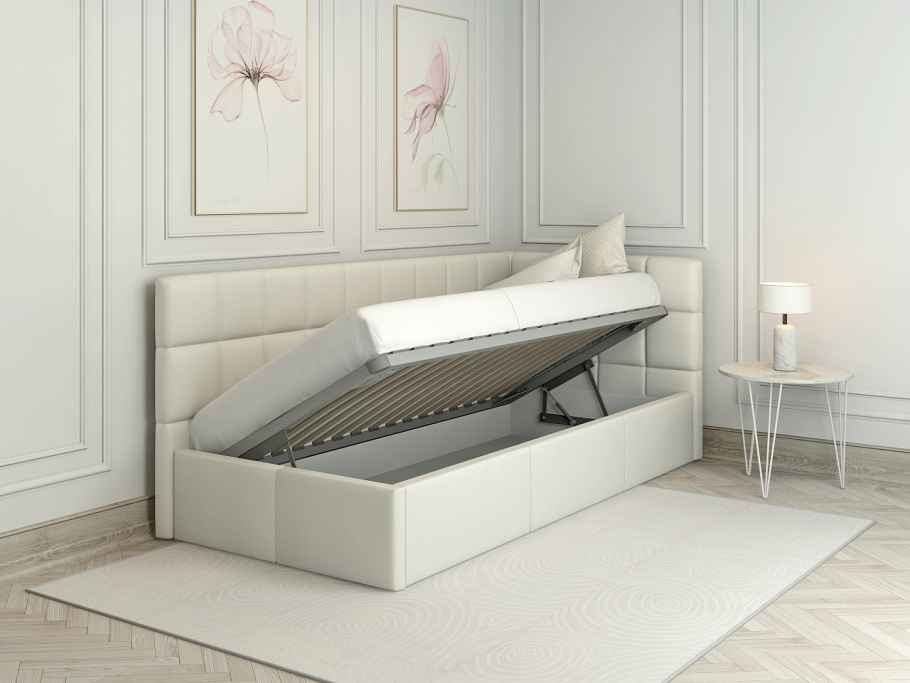 Кровать с боковой спинкой 120х200