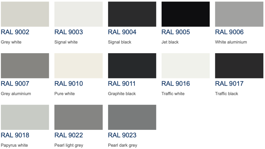 Рал 9001 9002 9003