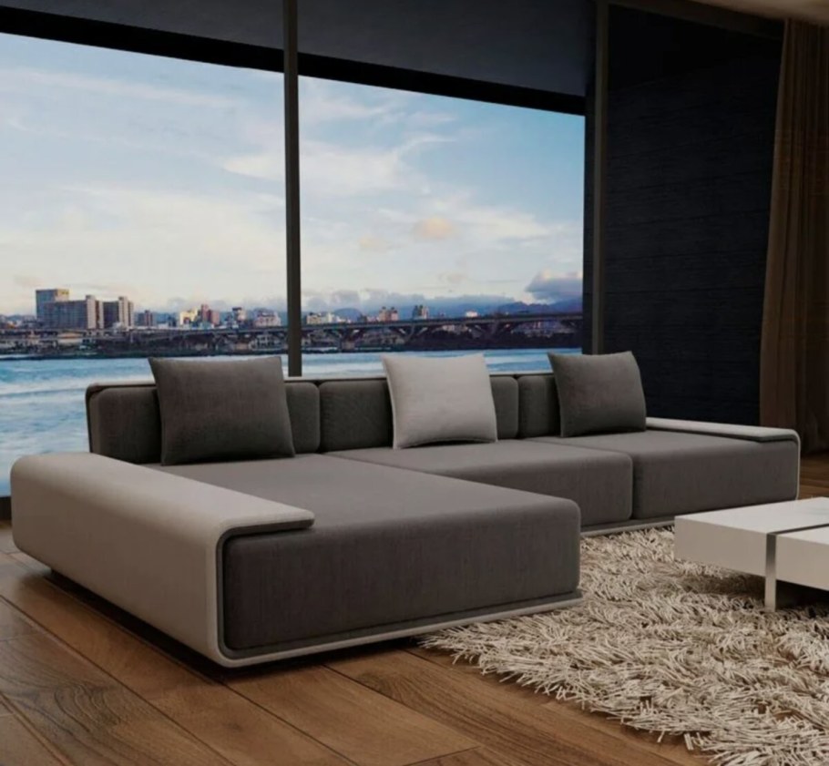 Современный большой диван