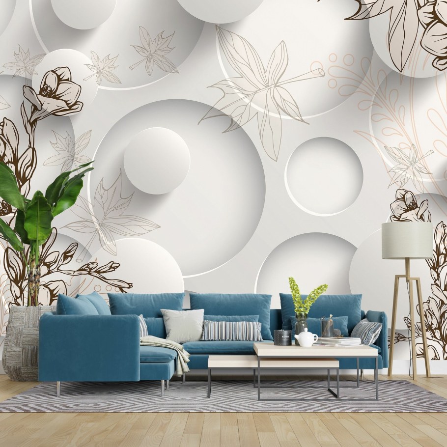 Объемные обои для стен