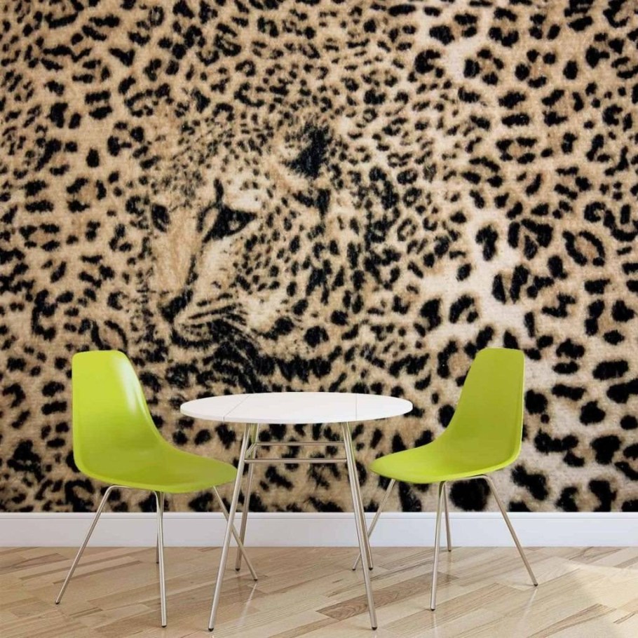 Обои Роберто Кавалли леопардовый принт