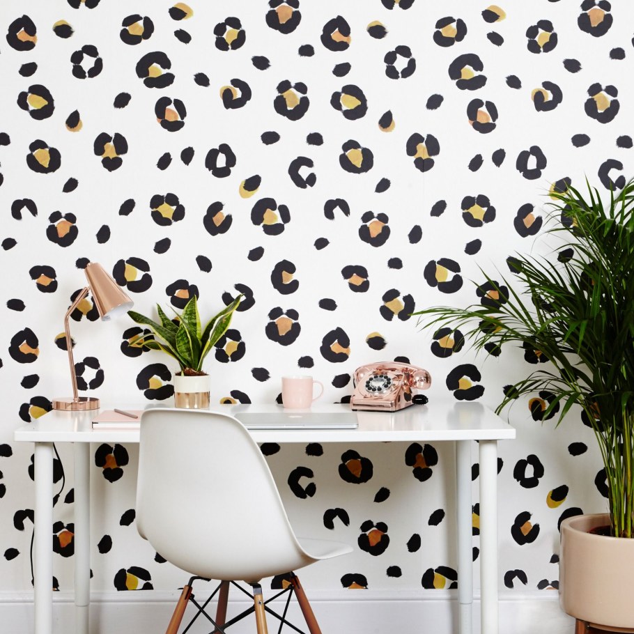 Обои с принтом