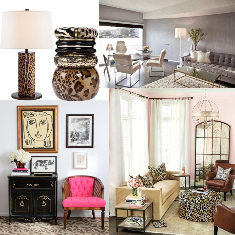 Квартира в леопардовом стиле
