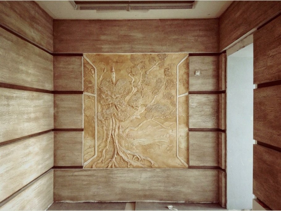 Травертин штукатурка Senideco