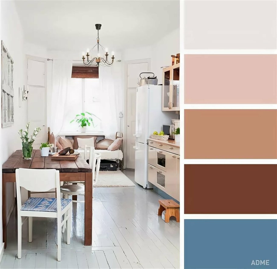 Идеальное сочетание цветов в интерьере