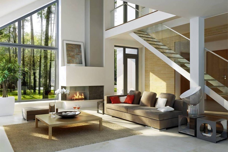 Красивые интерьеры домов