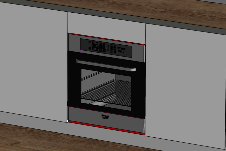9054.58.20210 Ящик под духовой шкаф Modul, под направляющие Quadro