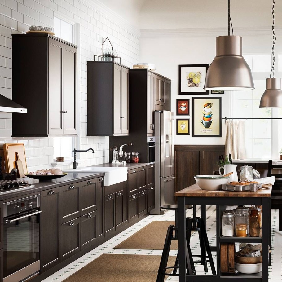 Лерхюттан кухня икеа