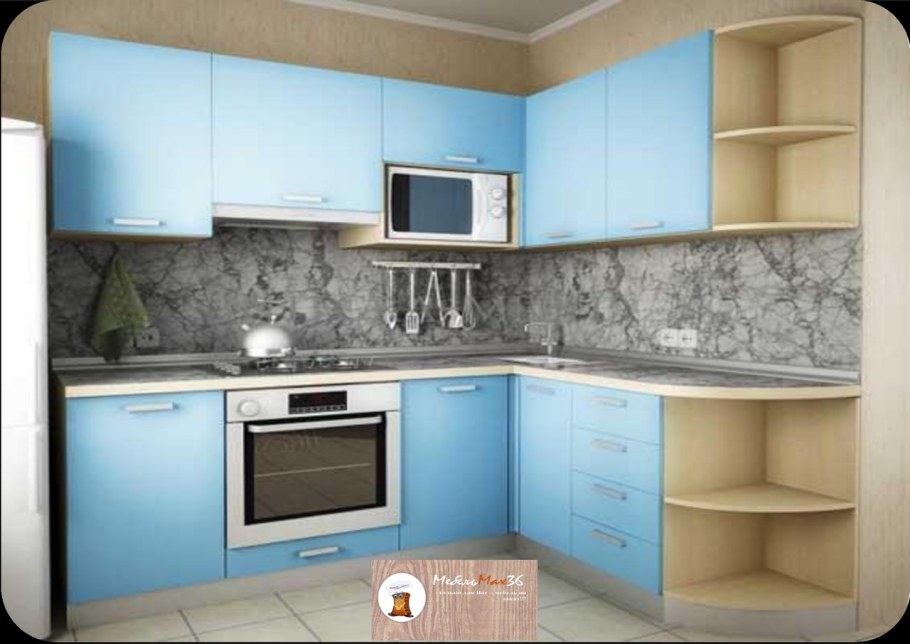 Кухонные гарнитуры для маленькой кухни