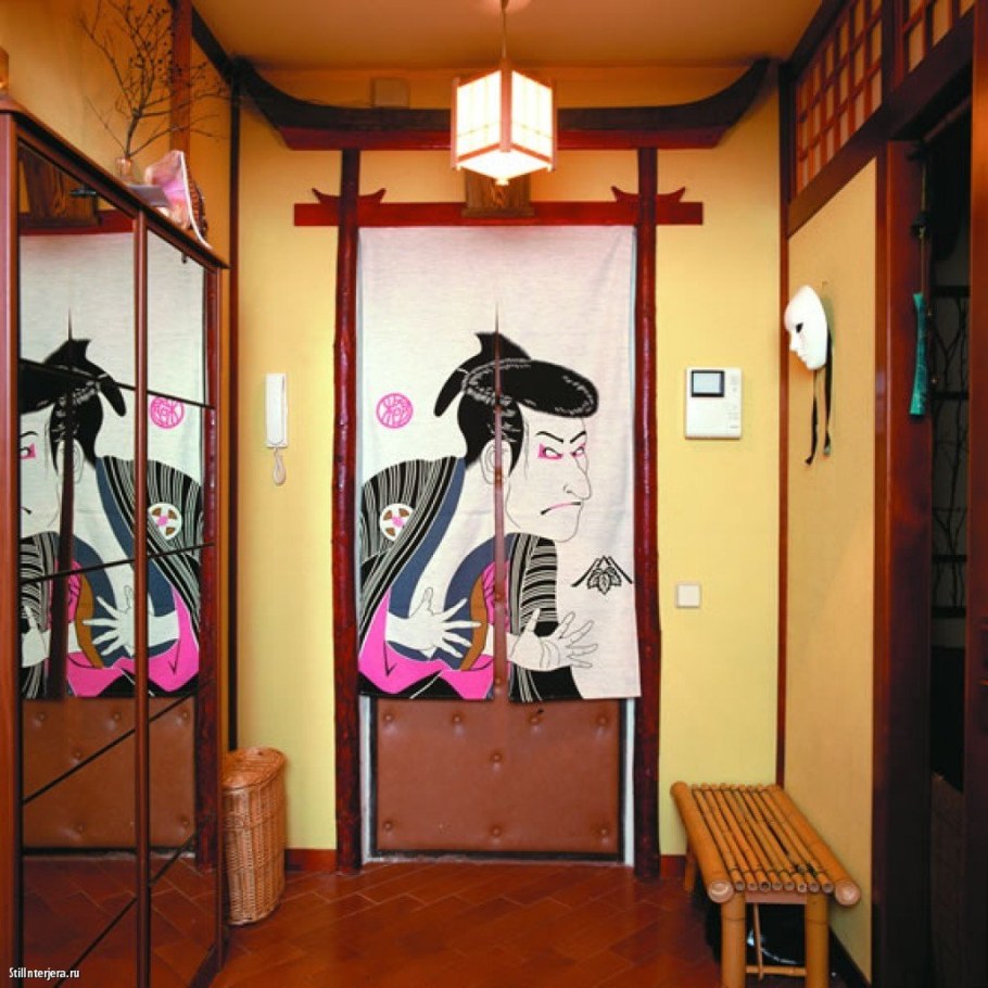 Прихожая в японском стиле