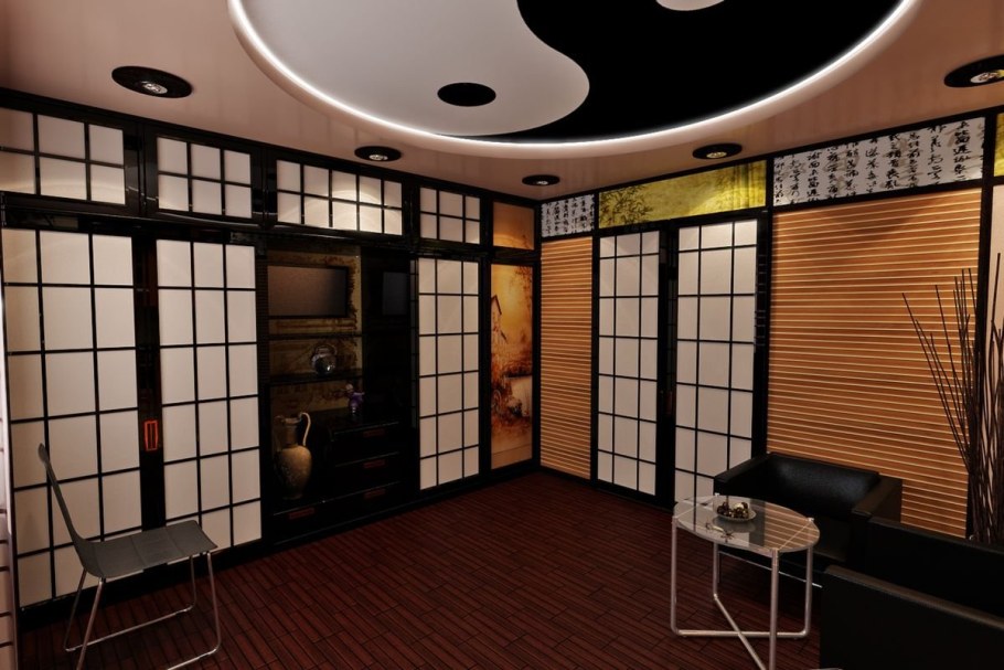 Японский стиль в интерьере