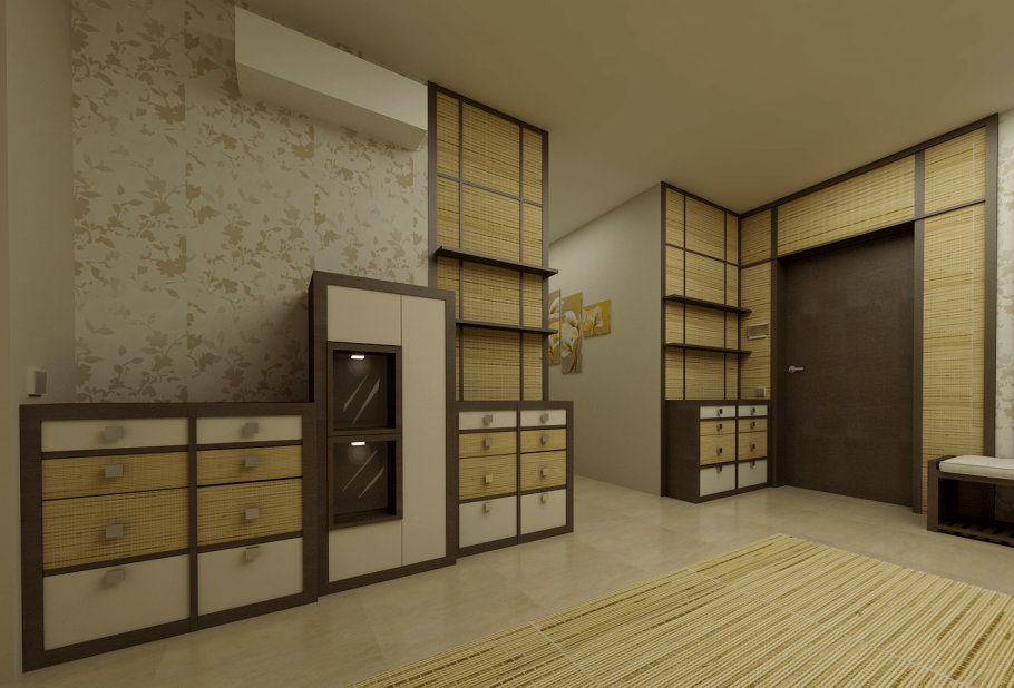 Прихожка в японском стиле